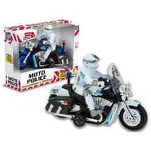 Rendőr Motor + Figura Fényekkel és Hangokkal 