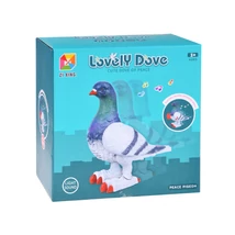 Interaktív Sétáló Galamb - Fényekkel és Dallammal