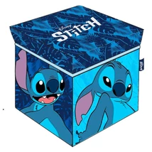 Lilo és Stitch - Stitch Kék Tároló Zsámoly 30cm