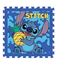 Stitch Habszivacs Puzzleszőnyeg 90x90 cm