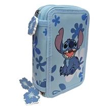 Liló és Stitch - Stitch - 3 Szintes Töltött Tolltartó