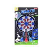 Darts Tábla 18,5 cm - Műanyag Hegyű Nyilakkal 3 db