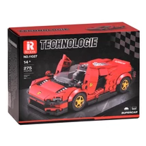 Technologie Blokk Piros Szuperautó 