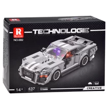 Technologie Blokk Szürke Izomautó