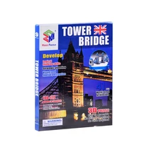 3D-s Kirakó Puzzle - Tower Bridge