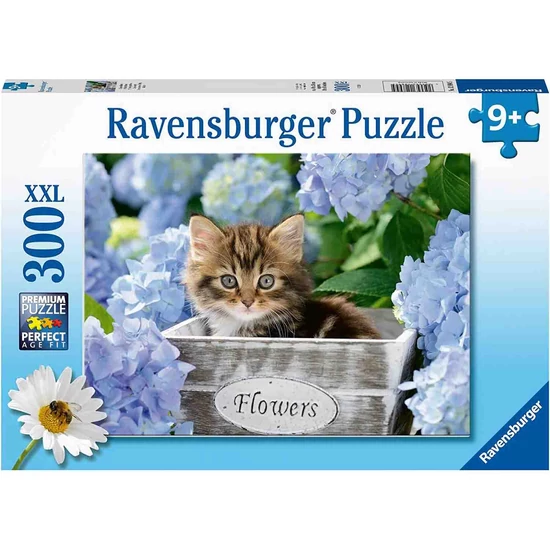 300db-os XXL Puzzle Cica a Vödörben