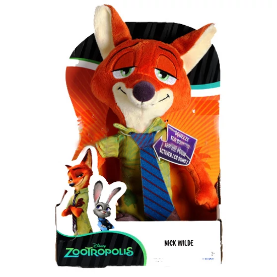 Zootropolis: Állati Nagy Balhé Plüss- Nick Wilde