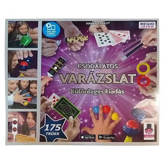 Csodálatos Varázslat Bűvész Szett