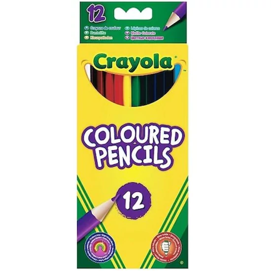 Crayola Színes Ceruza Készlet 12 db-os