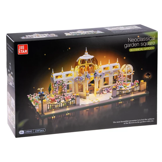 Építőkocka Neoklasszikus Botanikus Kert - 2397 darabos