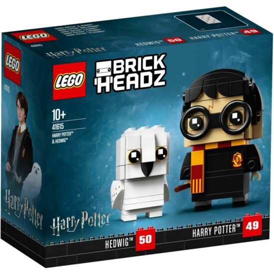 LEGO® Brick Headz Harry Potter 41615 - Harry Potter és Hedvig 