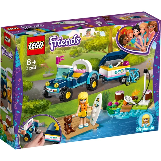 Lego Friends: Stephanie Dzsipje 41364