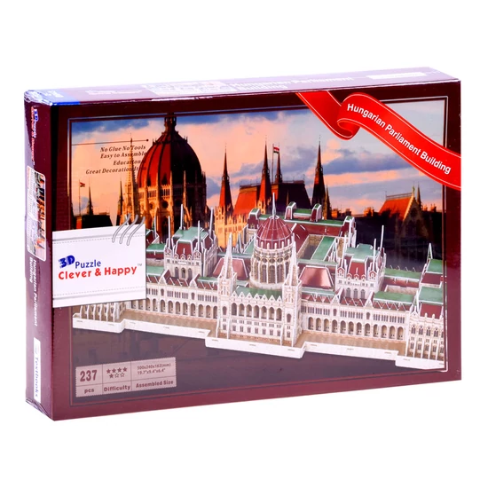 3D-s Puzzle Magyar Parlament