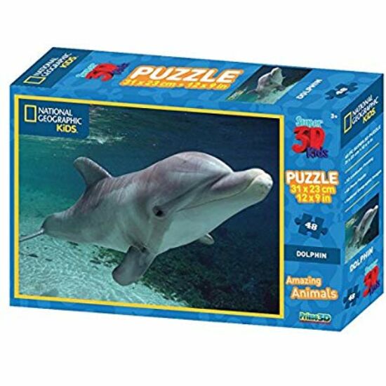 National Geographic 3D Puzzle: Delfin 48 db 