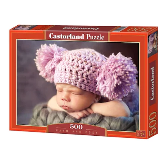 Castorland 500 db-os Puzzle - Kisbaba Sapkában