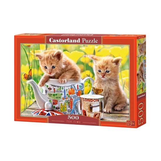 Castorland 500 db-os Puzzle - Teaidő