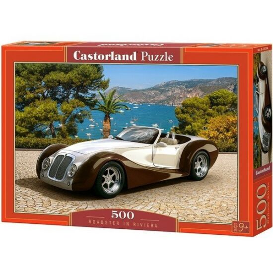 Castorland 500 db-os Puzzle - Roadster a Riviérán