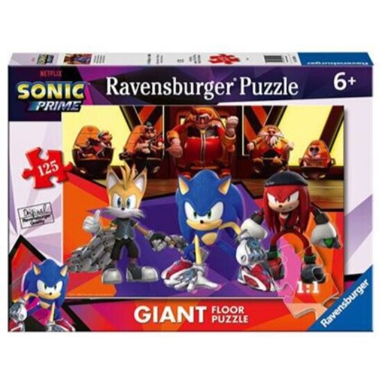 Ravensburger Sonic Prime 125 db-os Giant Floor Puzzle