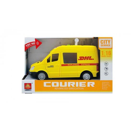 DHL Fuvarozó Autó