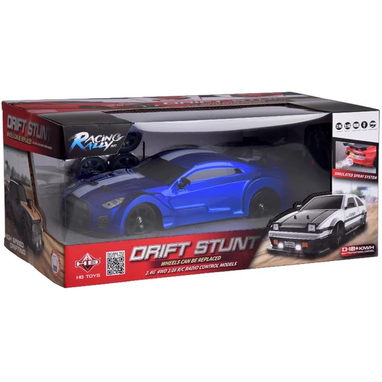 RC Drift Autó Cserélhető Kerekekkel 4x4