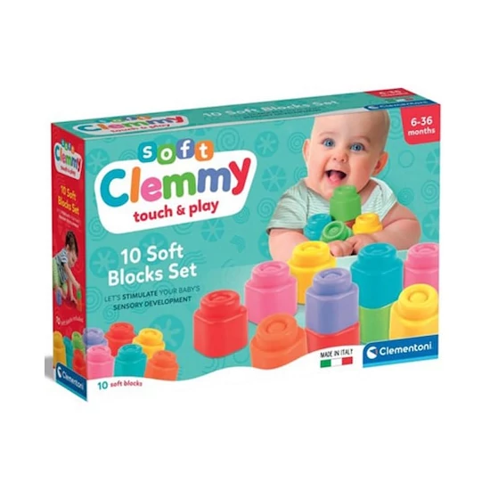 Soft Clemmy 10 db Puha Szenzoros Blokk