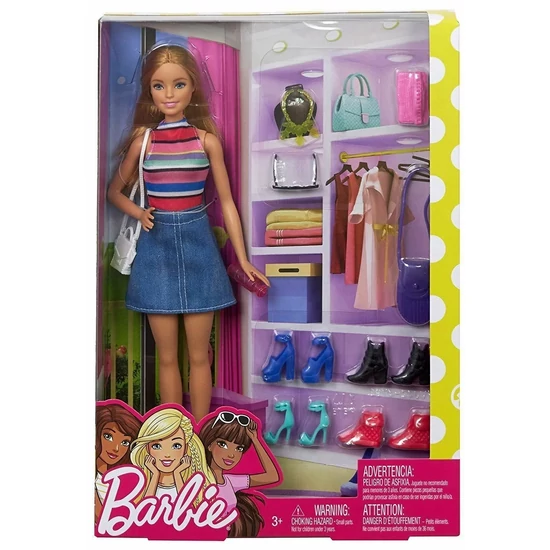 Barbie Cipőkkel és Kiegészítőkkel