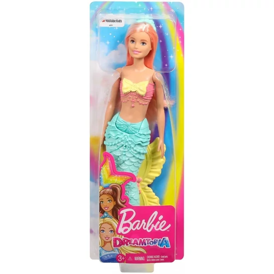 Barbie Dreamtopia - Sellőhercegnő Baba