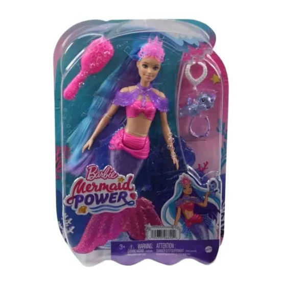 Barbie Mermaid Power - Csillogós Sellő Készlet