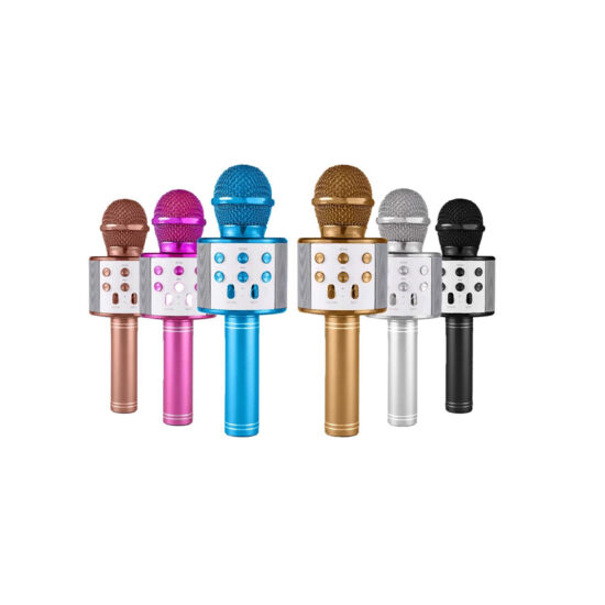 Vezetéknélküli Bluetooth-os Karaoke Mikrofon