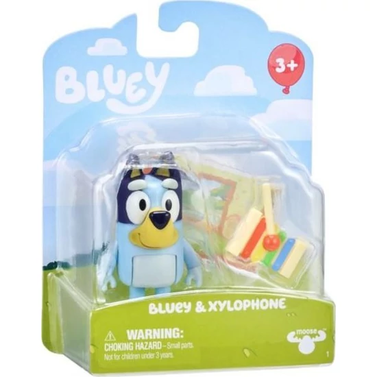 Bluey Figurakészlet - Bluey Xilofonnal 