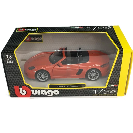 Burago Porche Boxster 718 1:24
