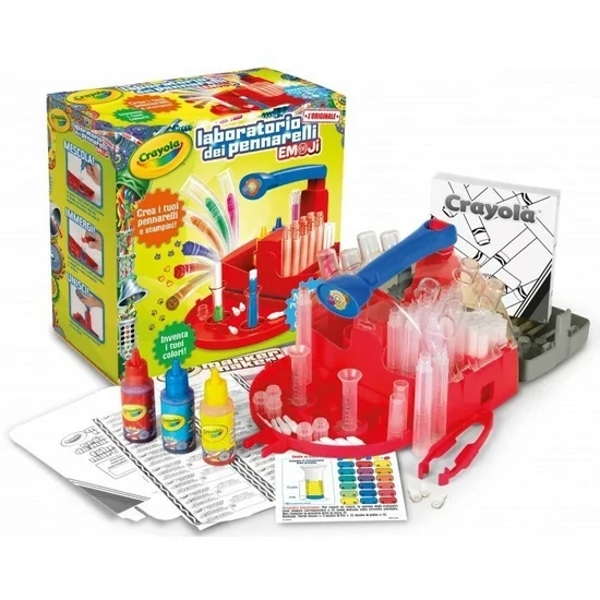 Crayola - Csináld Magad Filctoll és Nyomda Labor Készlet