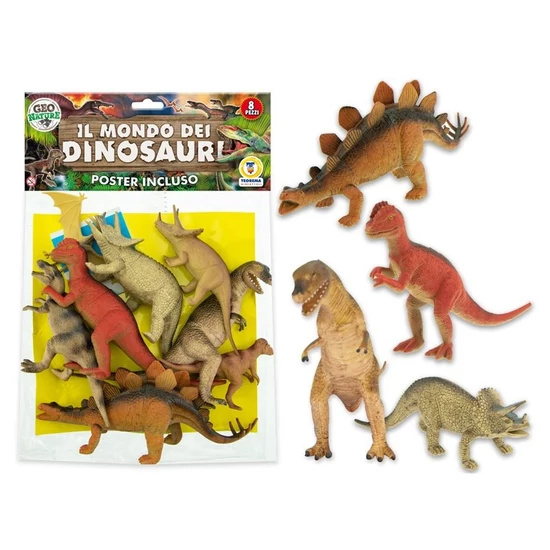 Dinoszaurusz Készlet 8 darabos