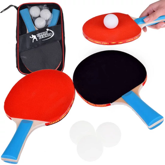 Pingpong Szett 2db Ütővel és 3db Labdával