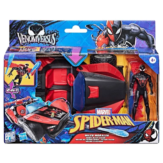 Miles Morales Pókember Speciális Autóval