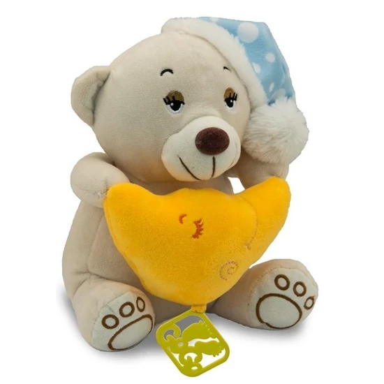 Felhúzós Zenélő Maci Altató Plüss