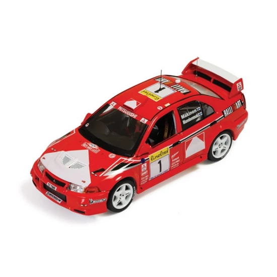 Mitsubishi Lancer Evolution VI Rallye Monte-Carlo 1999 1:43 Modell Autó