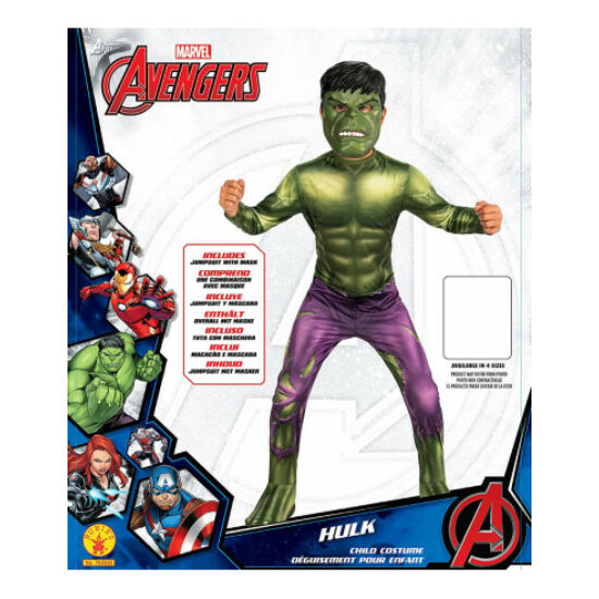 Rubies Hulk Jelmez 9-10 Évesre