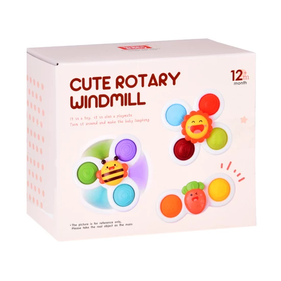 Letapasztható Pörgenyű Bébijáték 3 darabos