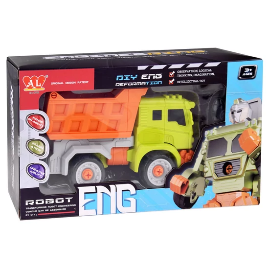 Szétszedhető, Átalakítható Robot/Dömper 2 az 1-ben