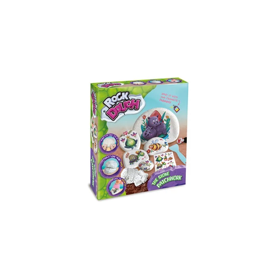 Kő Gyurma Készítő és Mintázó Készlet 