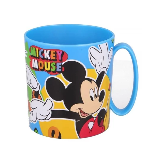 Mickey Egeres Mikrózható Műanyag Bögre