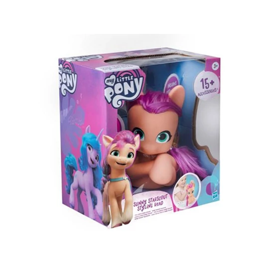 Én Kicsi Pónim Fésülhető Póni Fej - Sunny Starscout