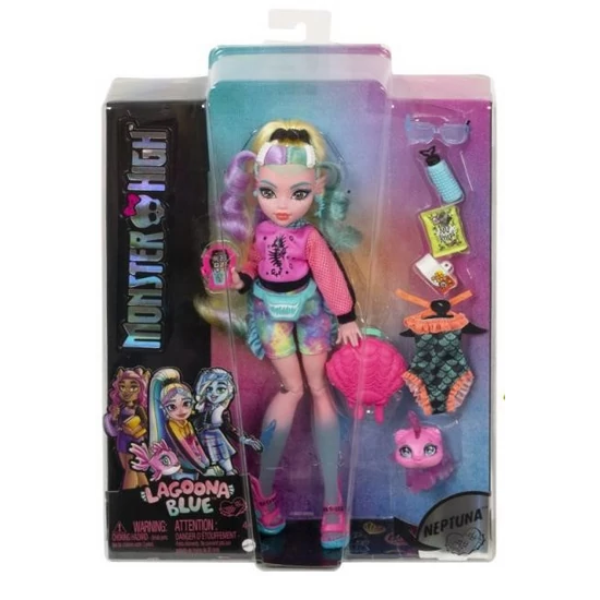 Monster High - Lagoona Blue baba kiegészítőkkel