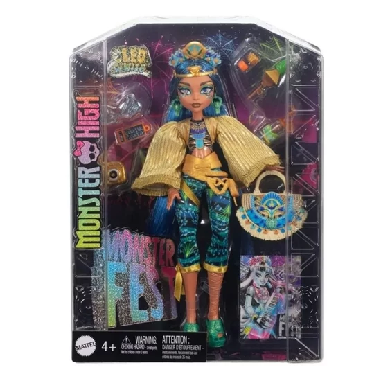 Monster High - Monster Fest Cleo DeNile baba kiegészítőkkel