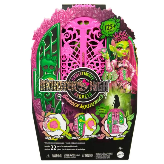 Monster High - Skulltimate Secrets Garden Mysteries - Venus McFlaytrap baba kiegészítőkkel