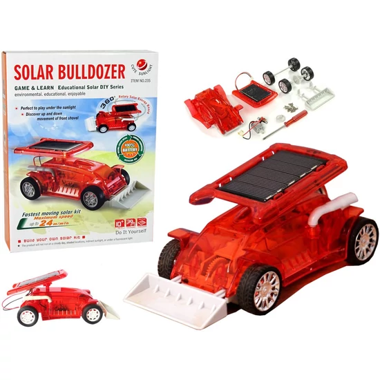 Napelemes DIY Bulldózer