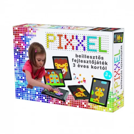 Pixel Beillesztős Fejlesztőjáték 3 Éves Kortól