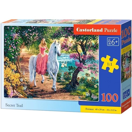 100db-os Puzzle Titkos Ösvény