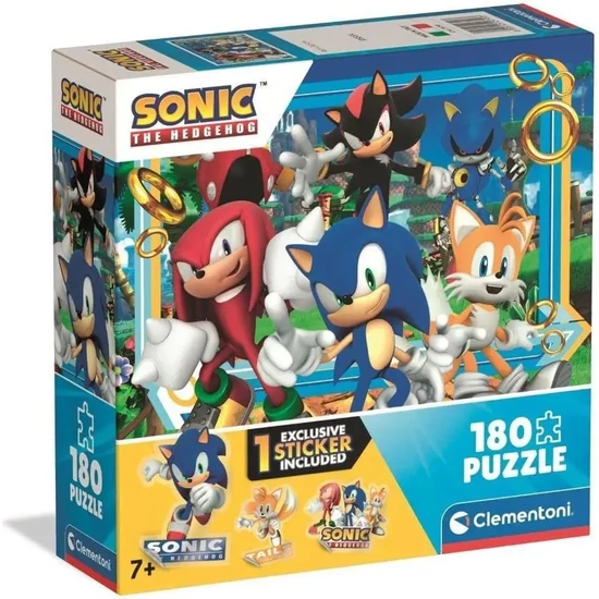 180db-os Puzzle Sonic The Hedgehog - Matricával
